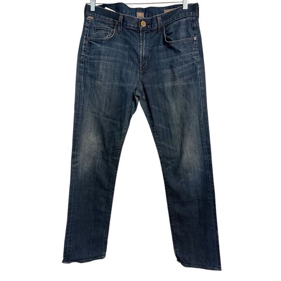 Citizens of Humanity Sid Regular Straight Men’s Blue Denim Jeans Size 33 - Picture 3 of 14